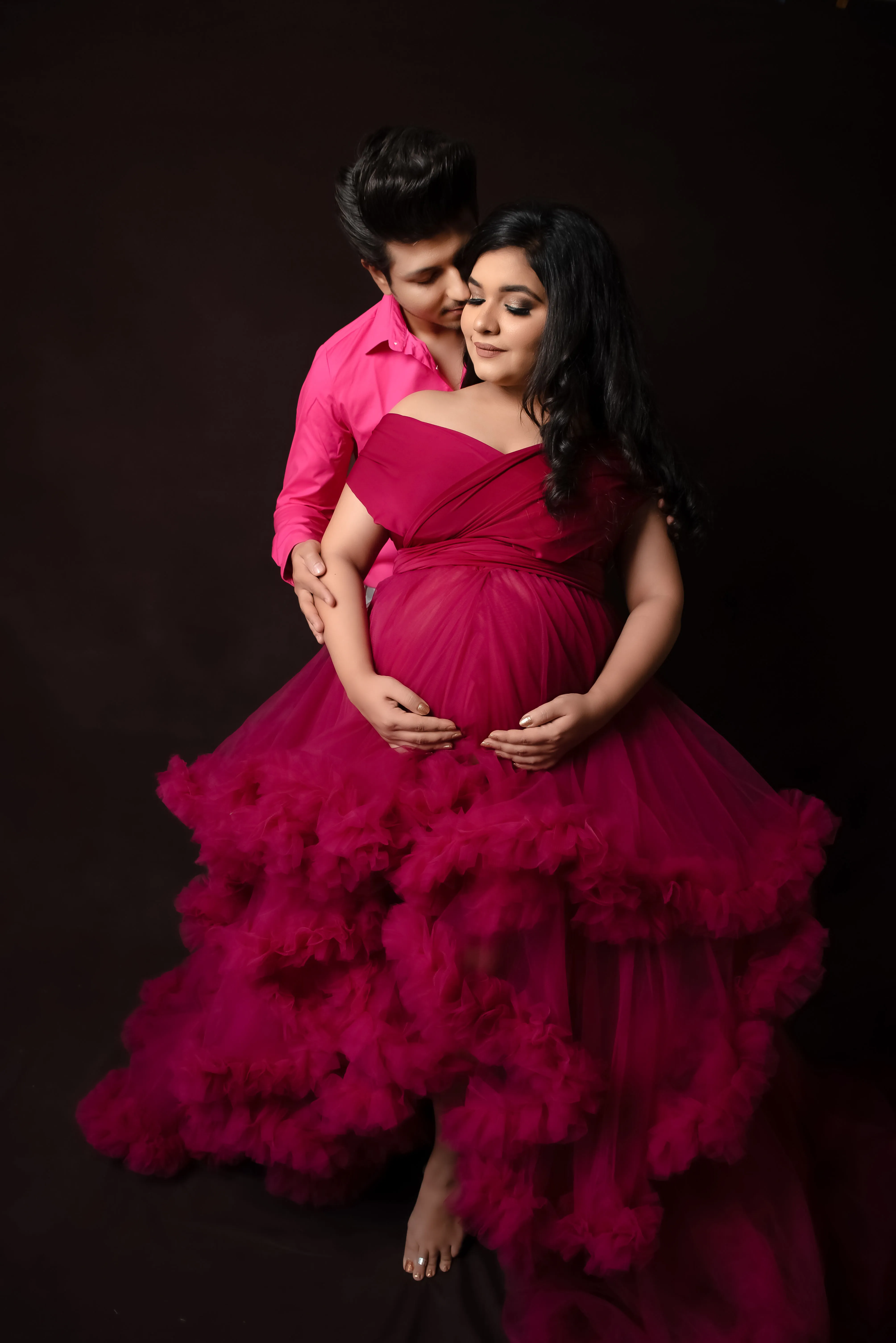 Karan Pahwa and his wife (2)