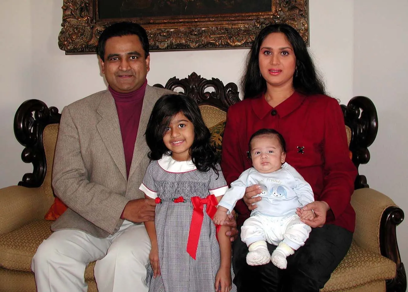 Meenakshi Seshadri Family