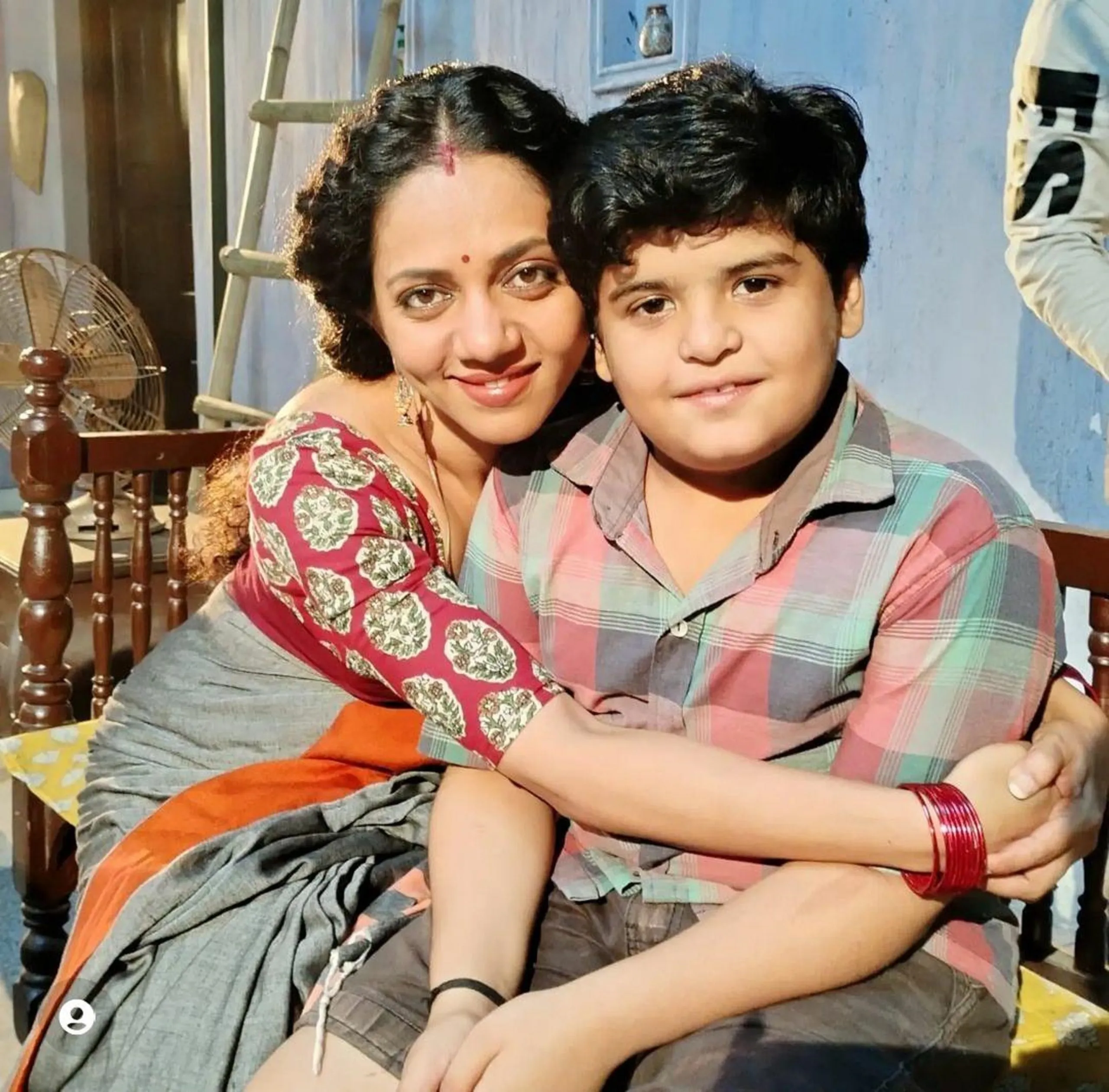 Neha Joshi and Aayudh Bhanushali (Doosri Maa)