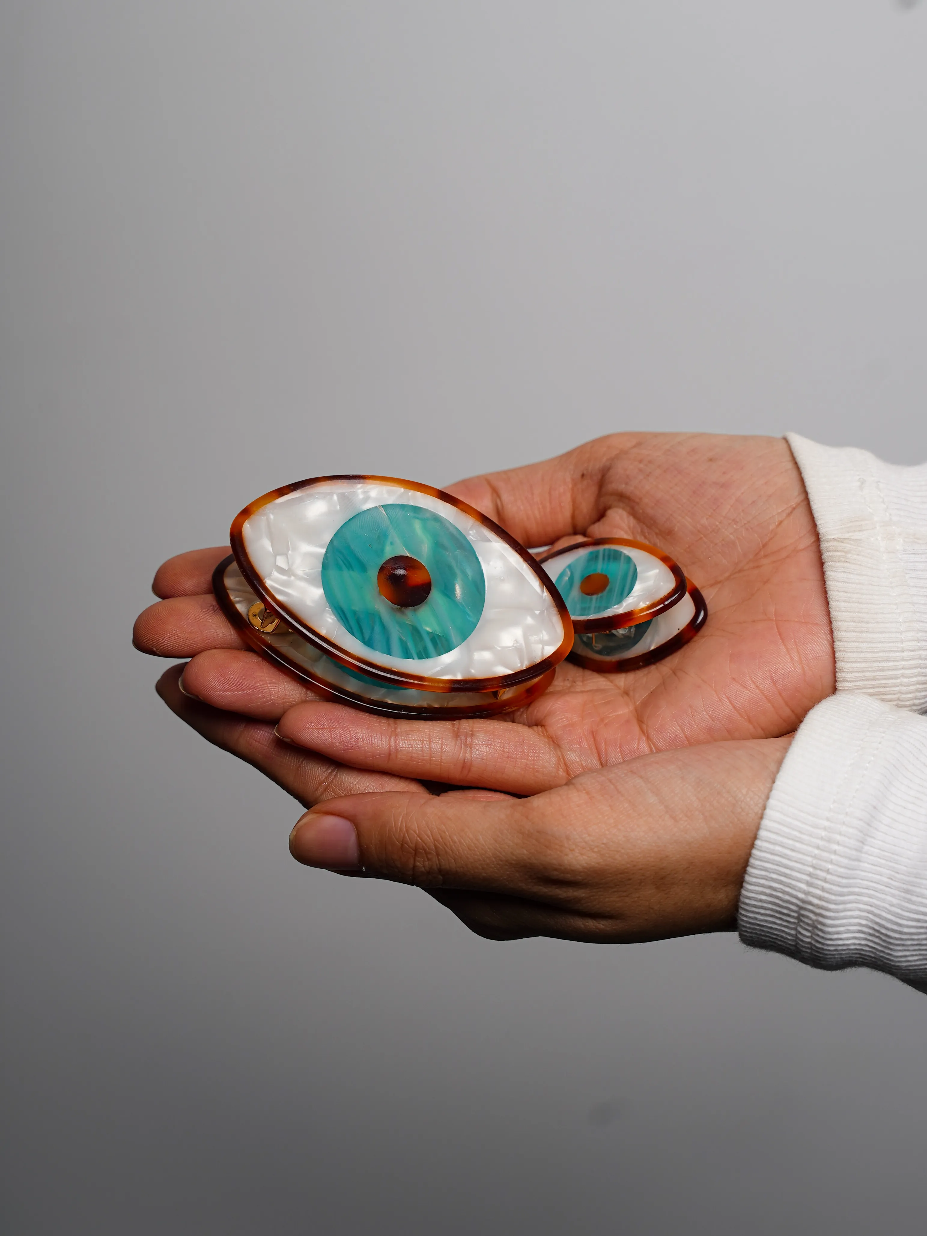 Nish Hair- Evil Eye Hair Clip