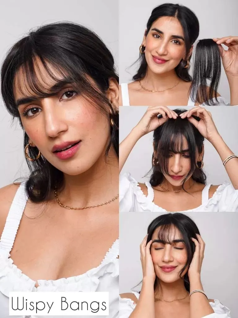 Nish Hair- Wispy bangs