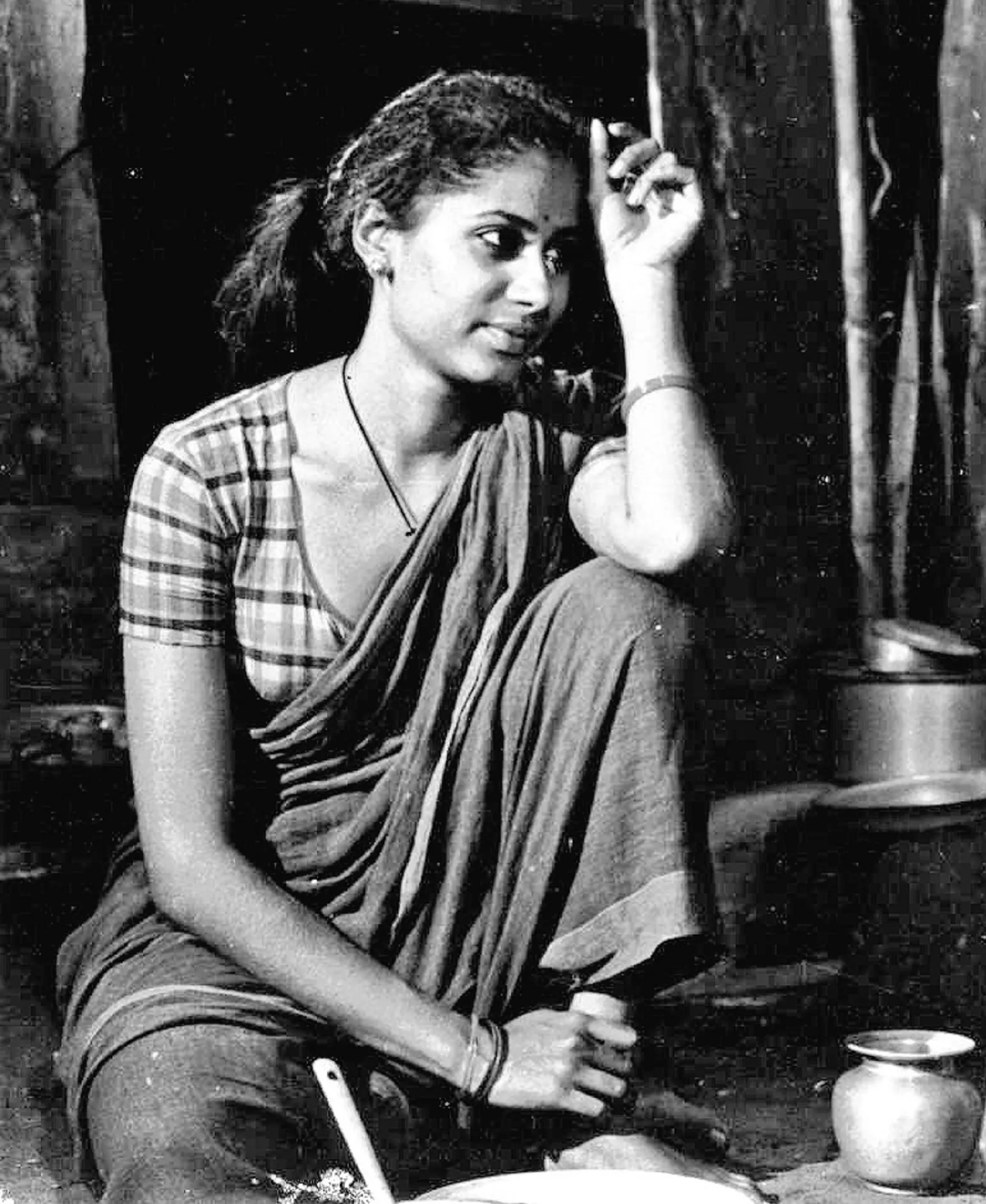 Smita Patil in deglam role