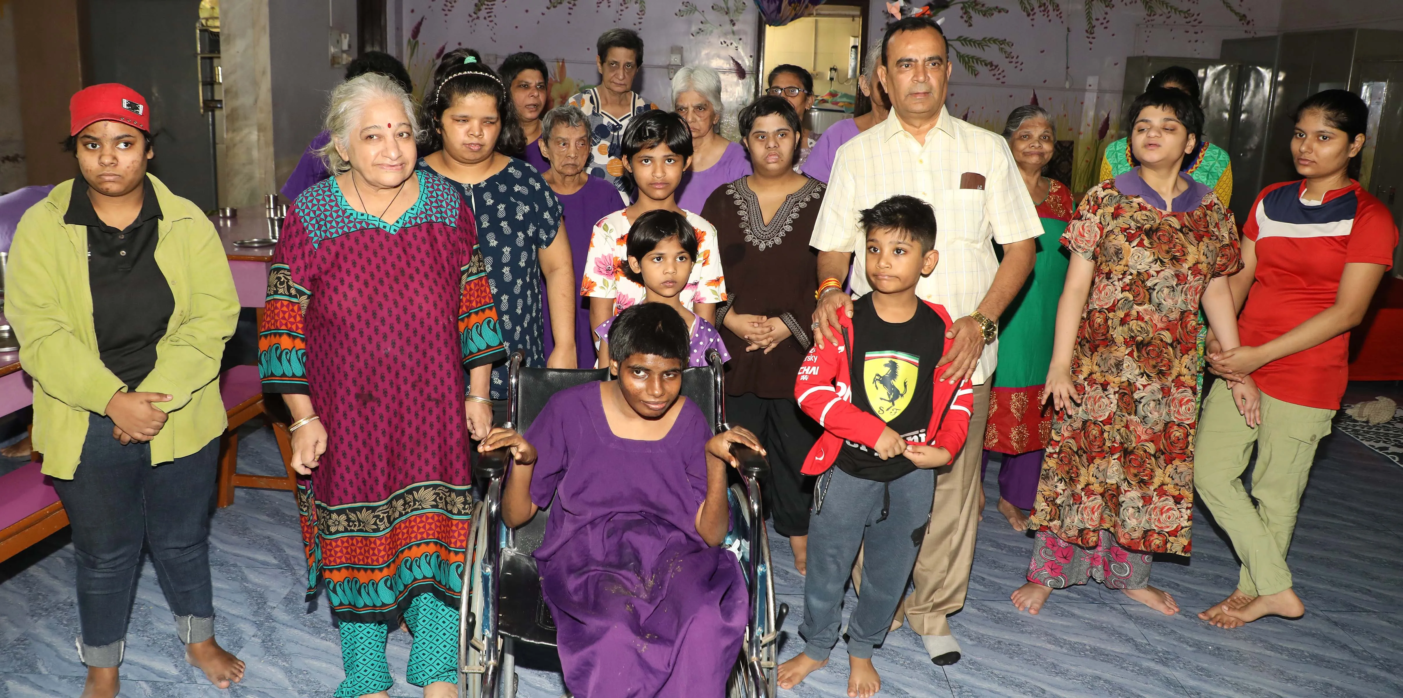 Yogesh Lakhani with Divyang