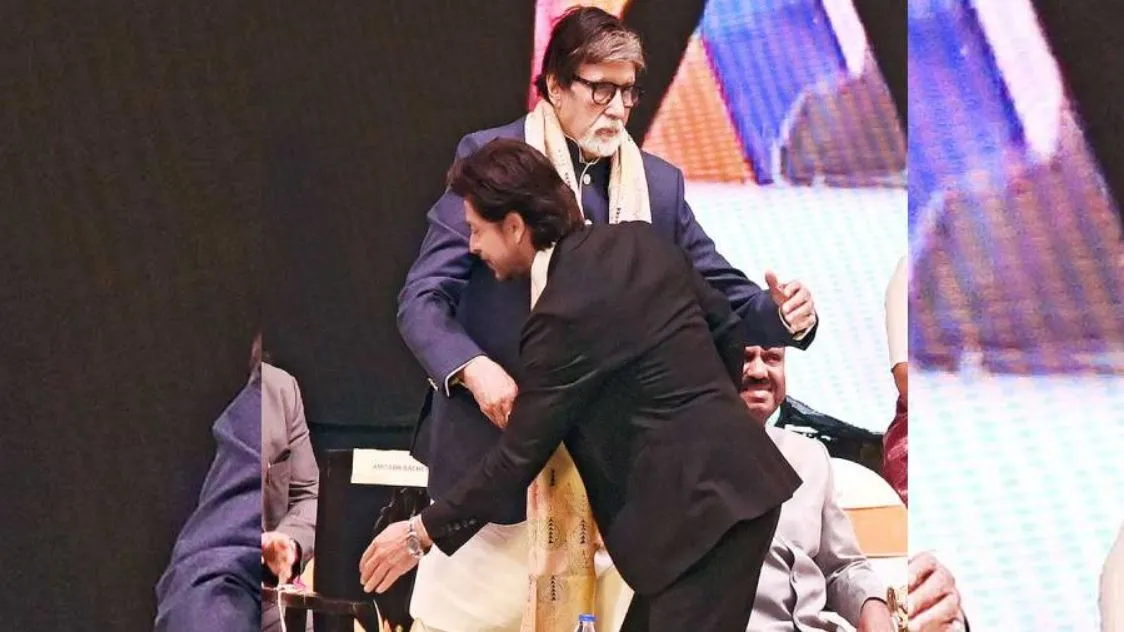 BACHCHAN WITH SRK