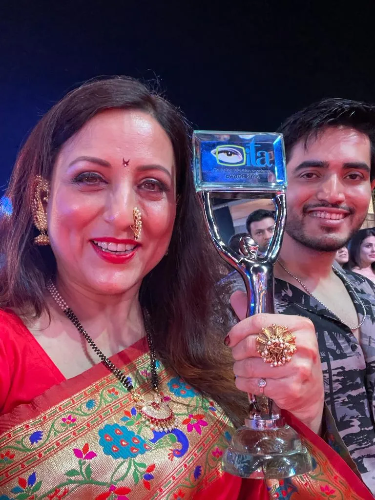 Kishori Shahane Vij Won 🏆 INDIAN TELEVISION AWARD