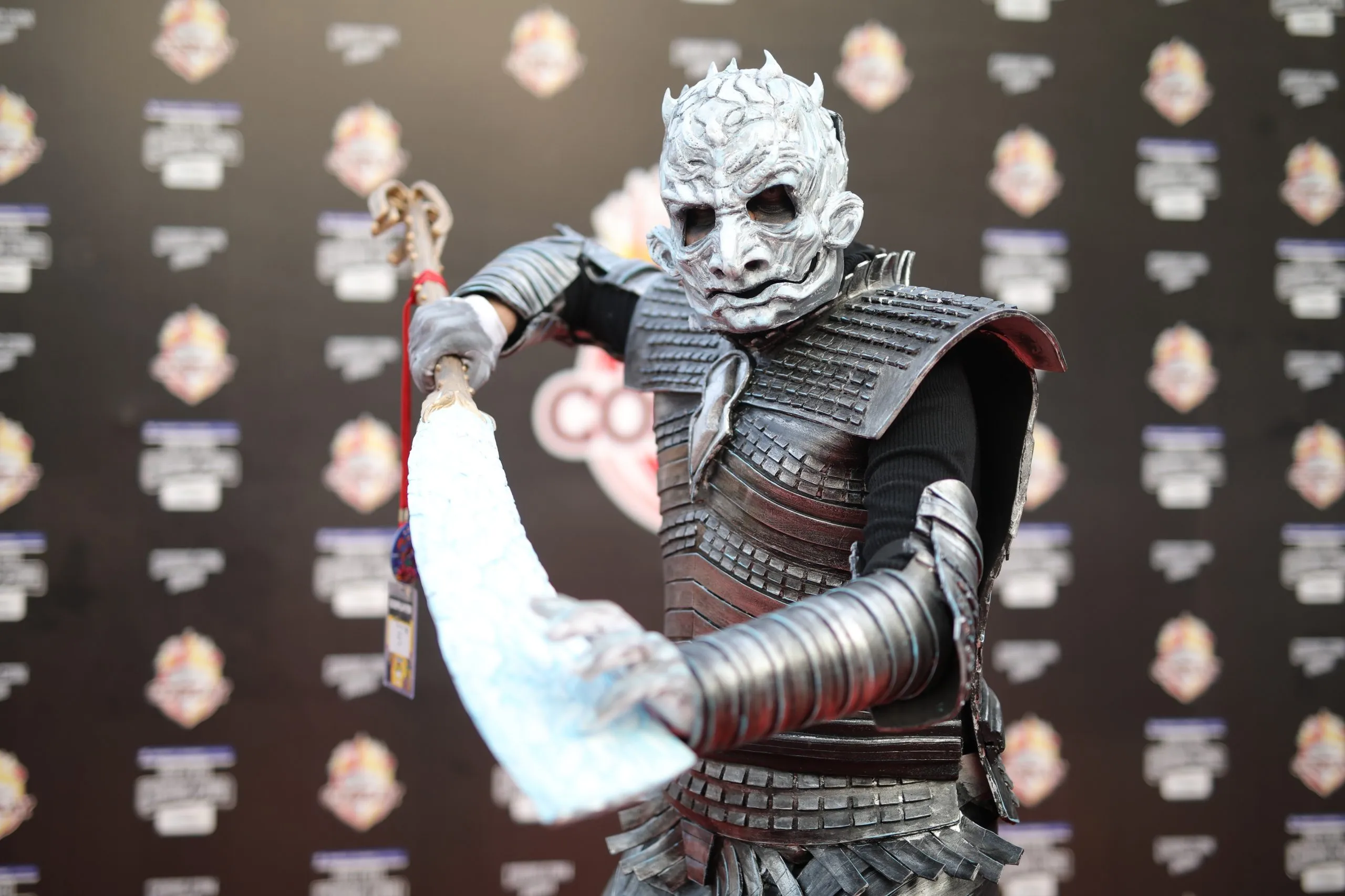 Night King from Games of Thrones at Delhi Comic Con 2022