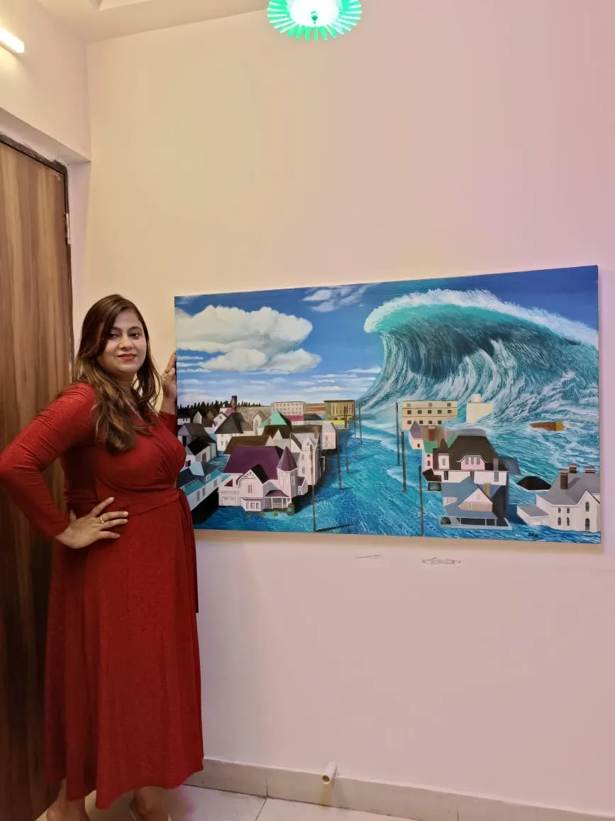 PAINTER SHITAL KESHARI PAINTS A BEAUTIFUL WORLD (1)