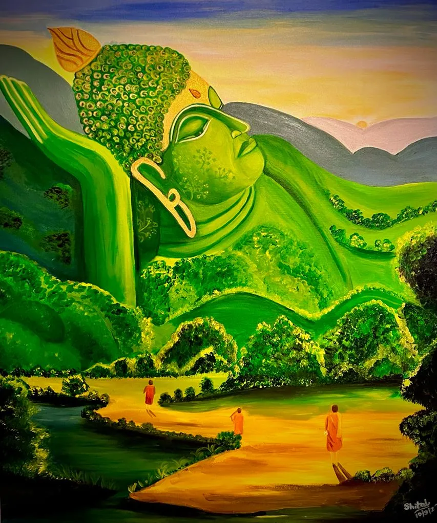 PAINTER SHITAL KESHARI PAINTS A BEAUTIFUL WORLD (5)