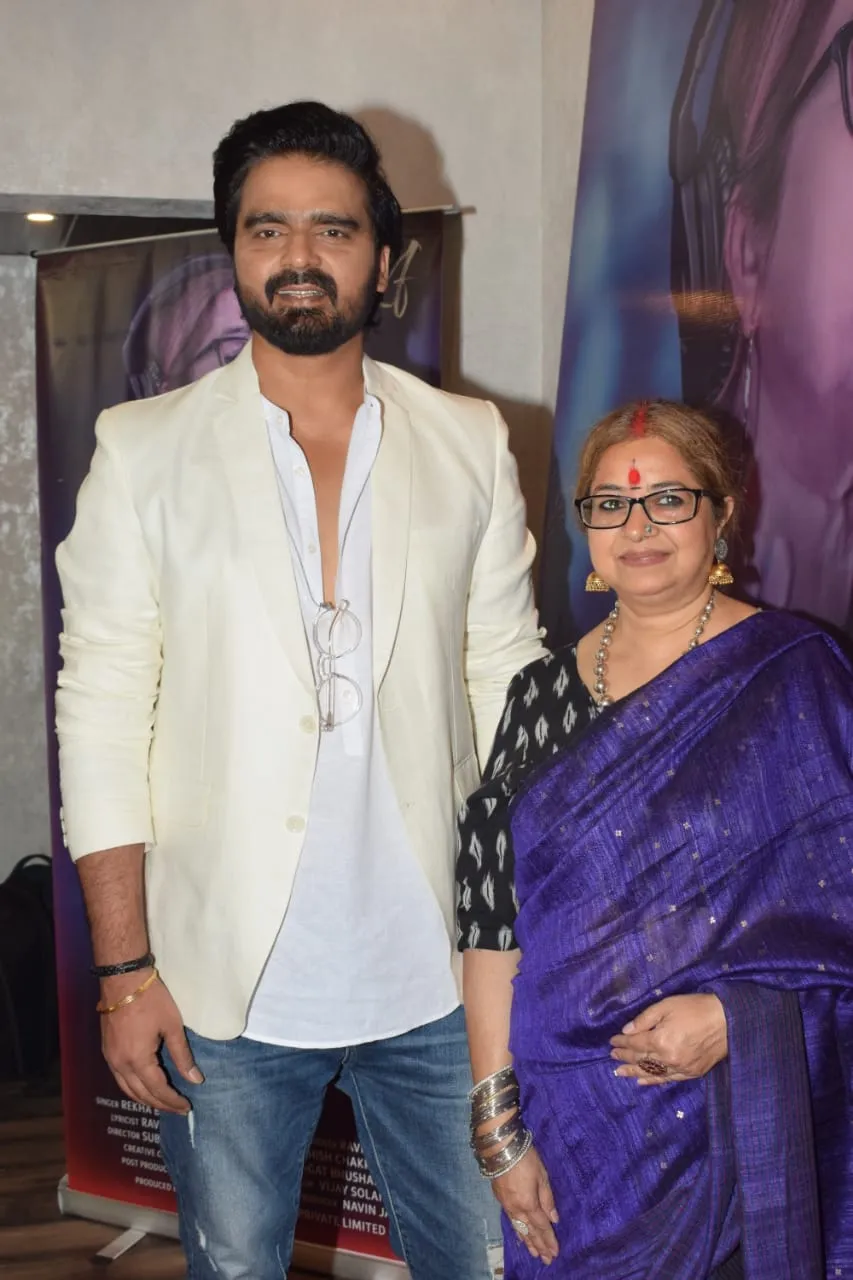 Ravikesh Vatsa with Rekha Bhardwaj