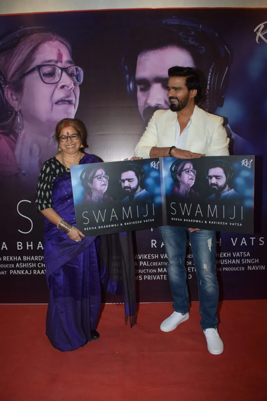Ravikesh Vatsa with Rekha Bhardwaj3