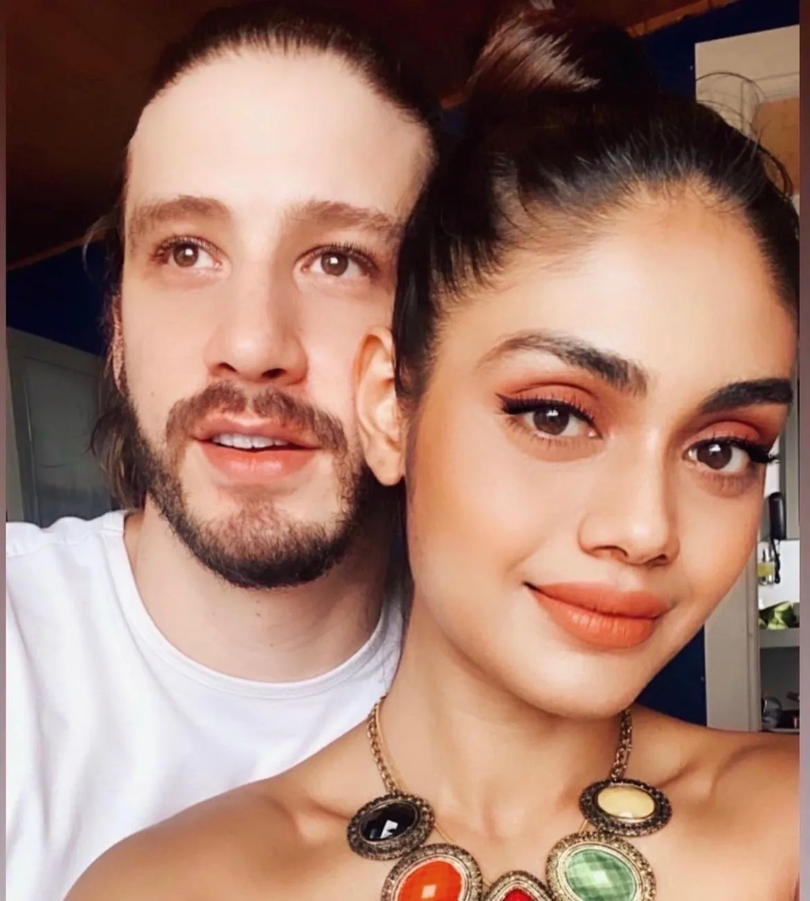 Sreejita De's address gets leaked on national television by Tina Dutta, the former's fiancé Michael Blohm-Pape takes a sly dig on the makers for not beeping that part (8)