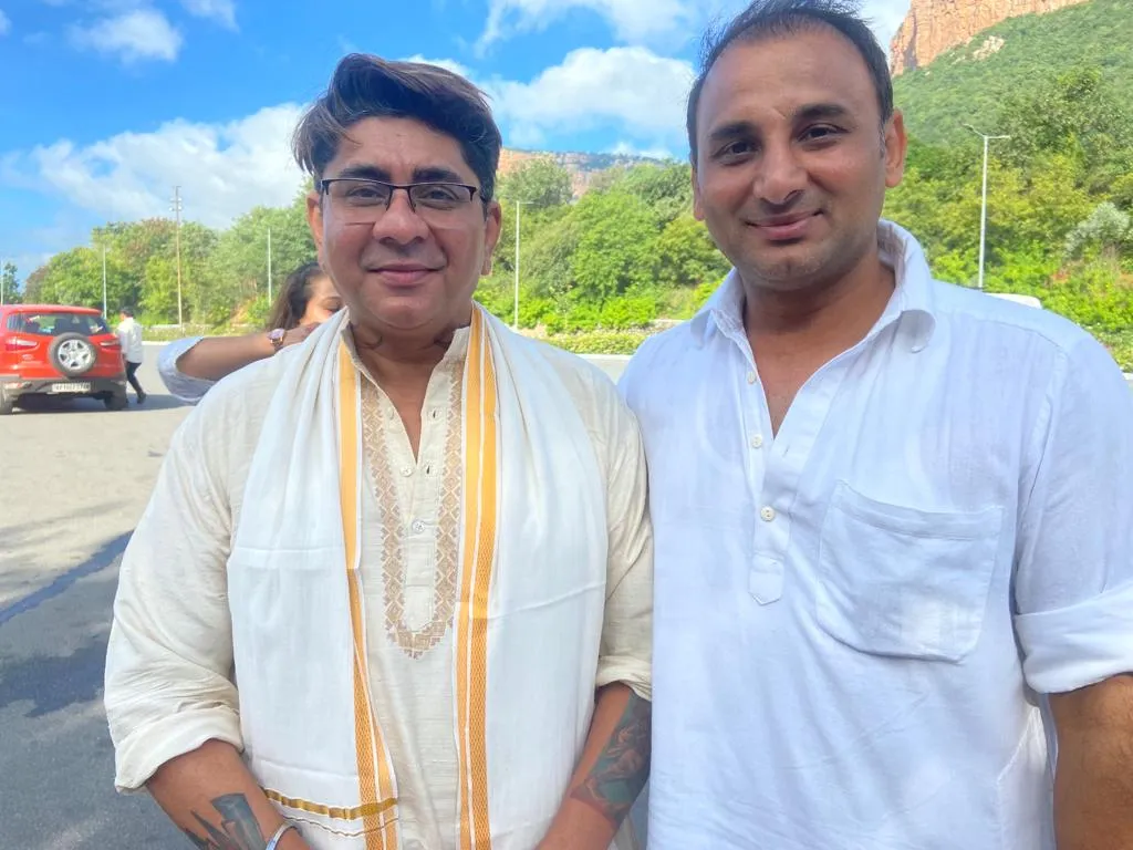 Rajan Shahi travels to Tirupati