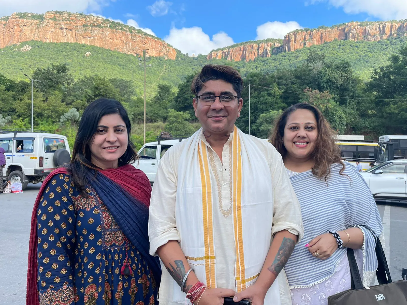 Rajan Shahi travels to Tirupati