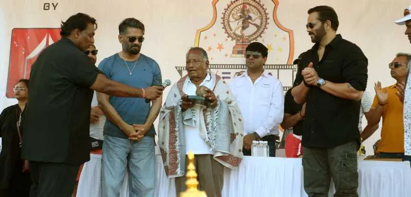 Ganesh Acharya,Suniel shetty, Karan Ramani & Rohit Shetty