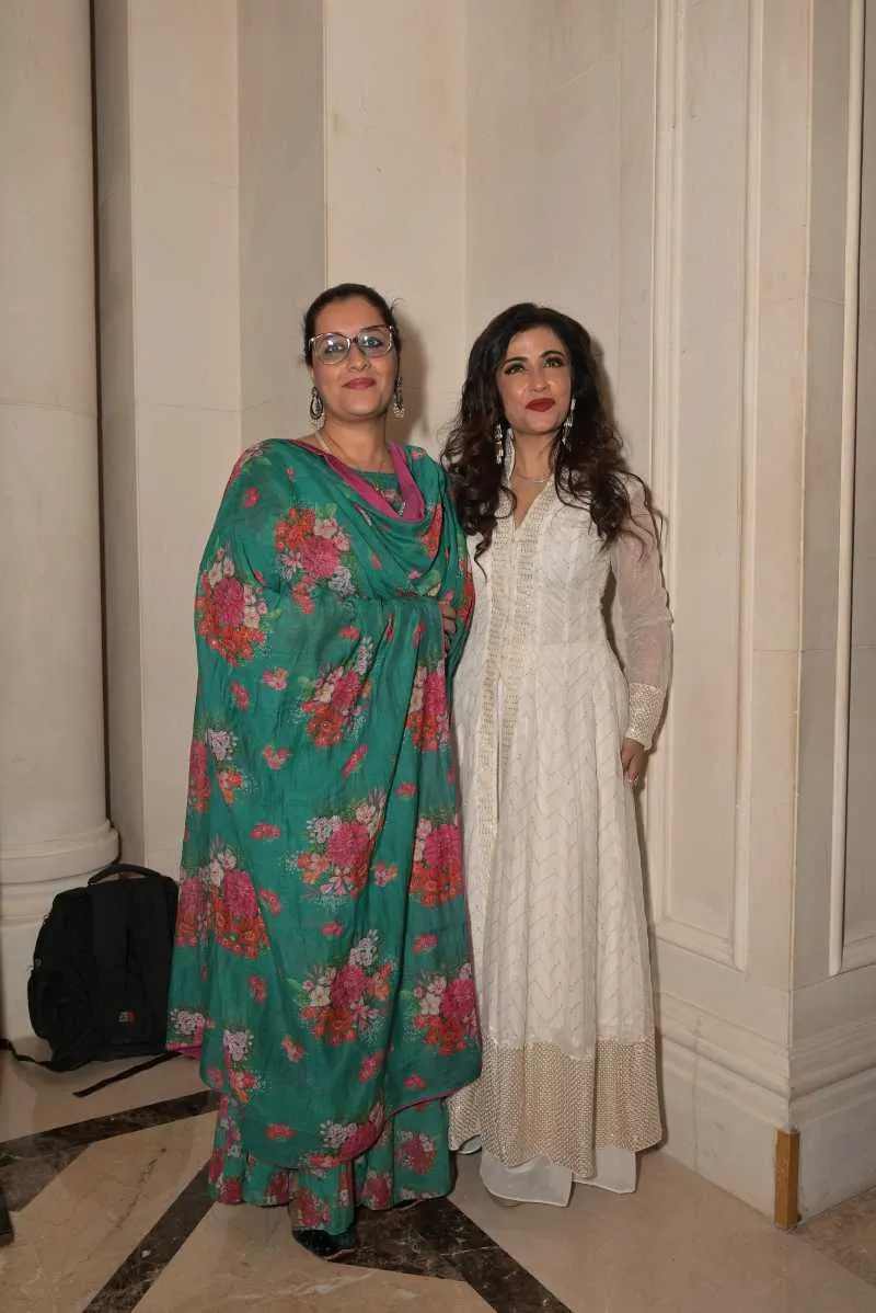 L-R Lyricist & Screenwriter Kausar Munir and Playback Singer & Composer Shibani Kashyap