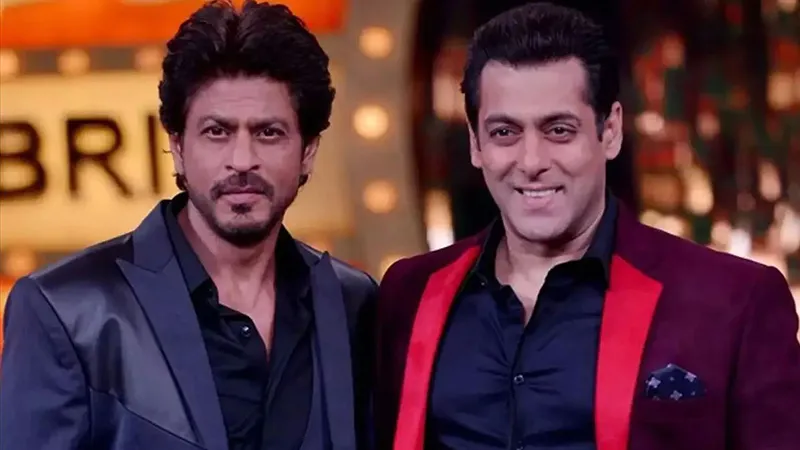 Salman Khan and Shahrukh Khan