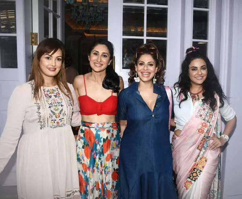 Nisha Rawal, Teejay sidhu, Tanaz Irani and Sara Afreen Khan