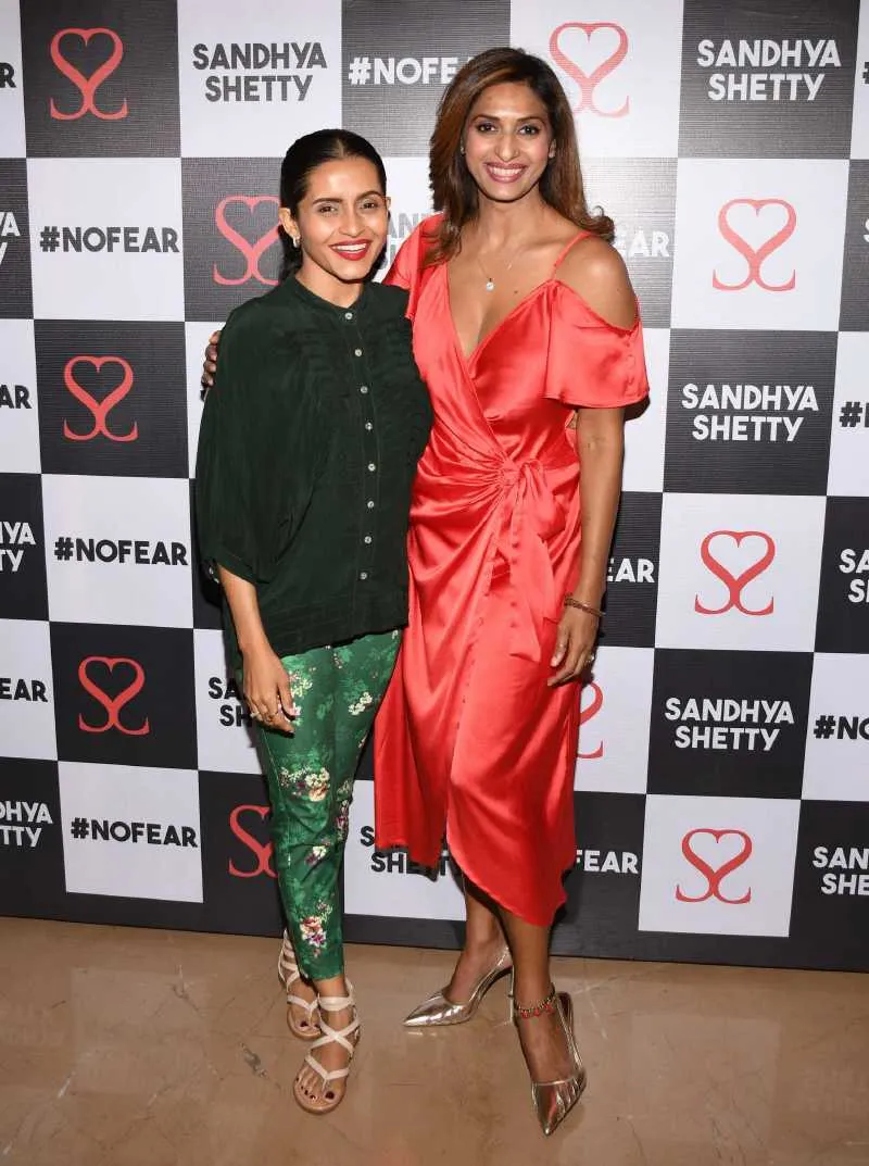 Sandhya Shetty with Bhavana Pani 