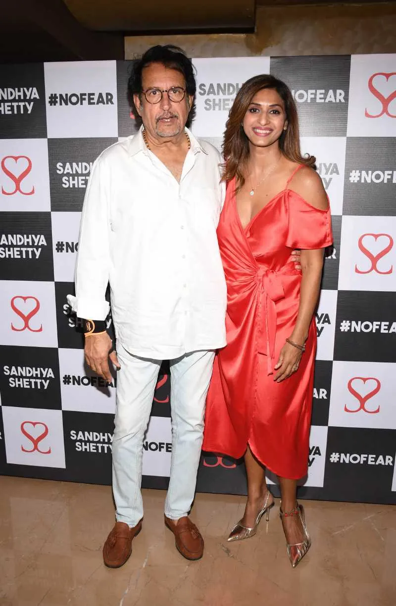 Kiran Kumar with Sandhya Shetty