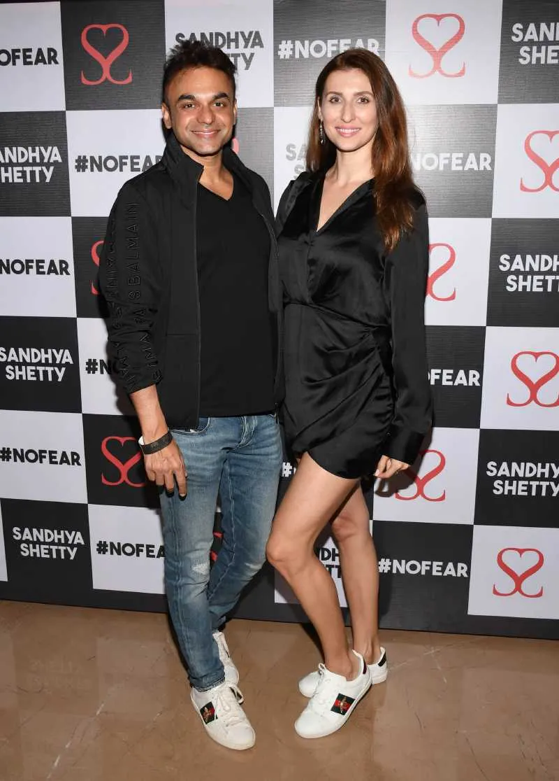 Claudia Cielsa with Arjun Goel 