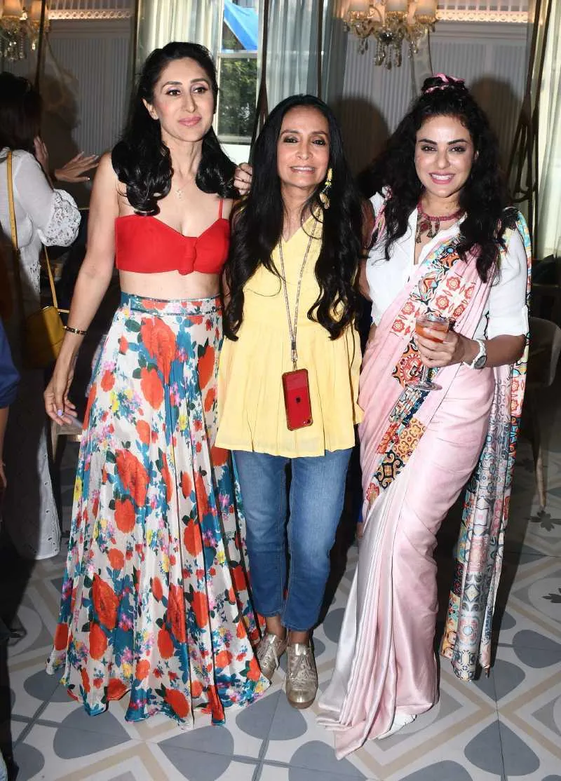 Teejay sidhu with Suchitra Pillai and Sara Afreen Khan