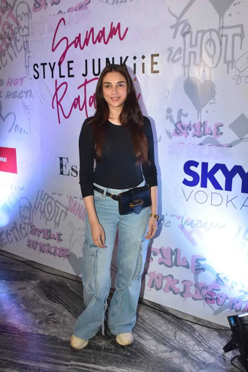 Aditi Rao Hydari at Style Junkiie X Sanam Ratansi Launch Party