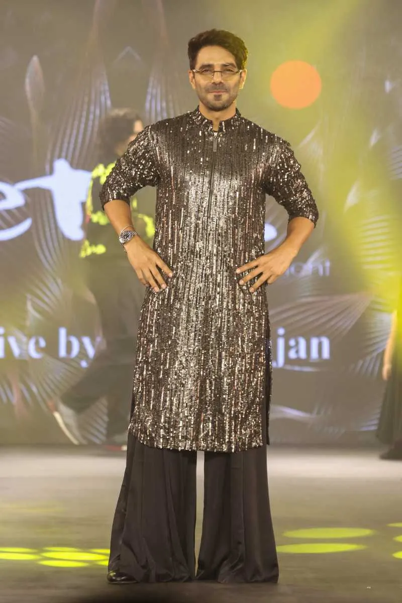 Aparshakti Khurana during 17th Edition of _BETI_ A Fashion Fundraiser Show