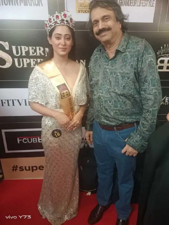 B_B Winner Chandrani Das with Chaitanya Padukone