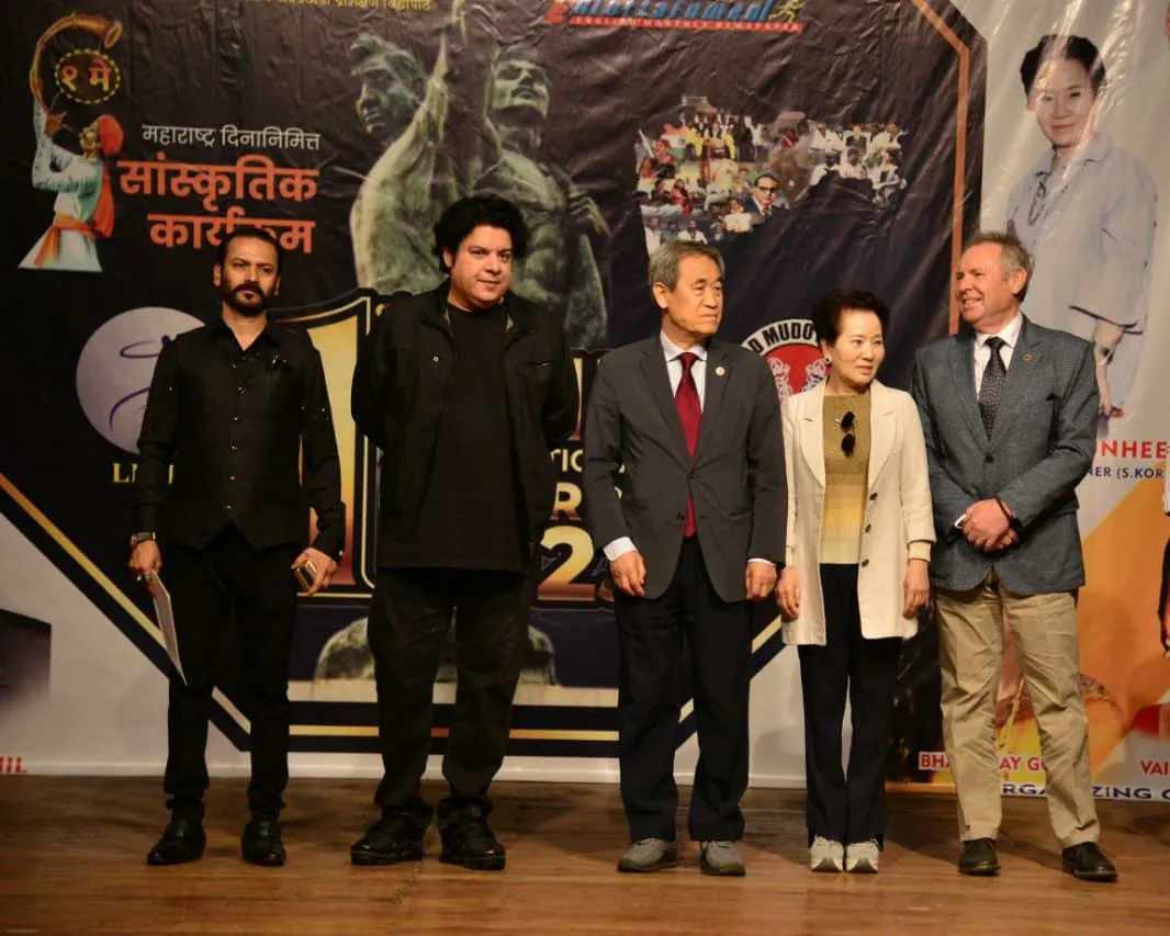 Director Sajid Khan, Grandmaster Kim Yong Ho (1)