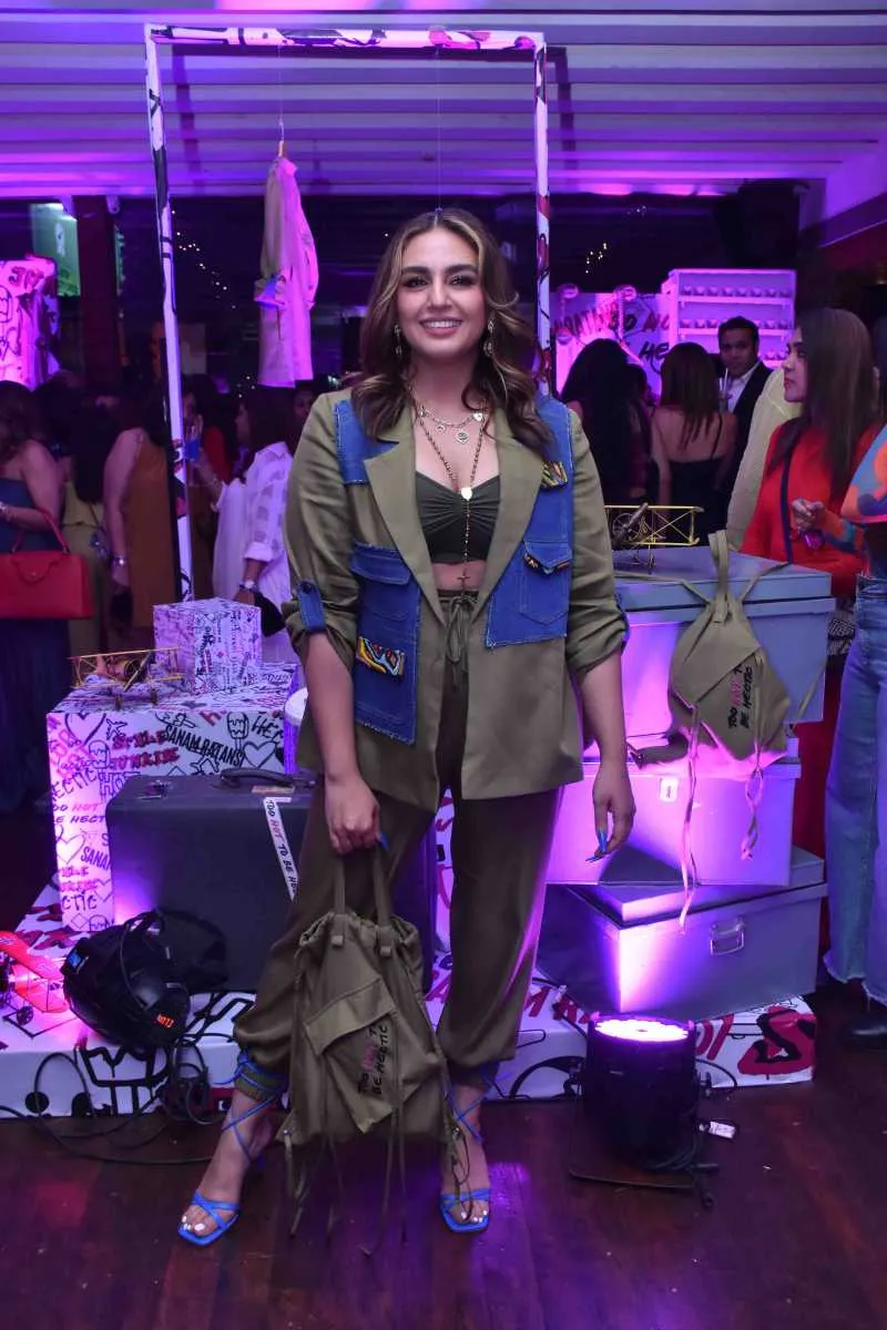 Huma Qureshi at Style Junkiie X Sanam Ratansi Launch Party