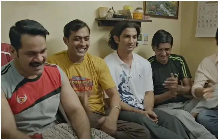 MAHI WATCHING THE CRICKET WORLD CUP