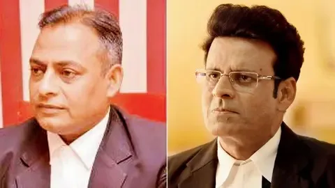 Manoj Bajpai ( right) and lawyer P C Solanki_11zon