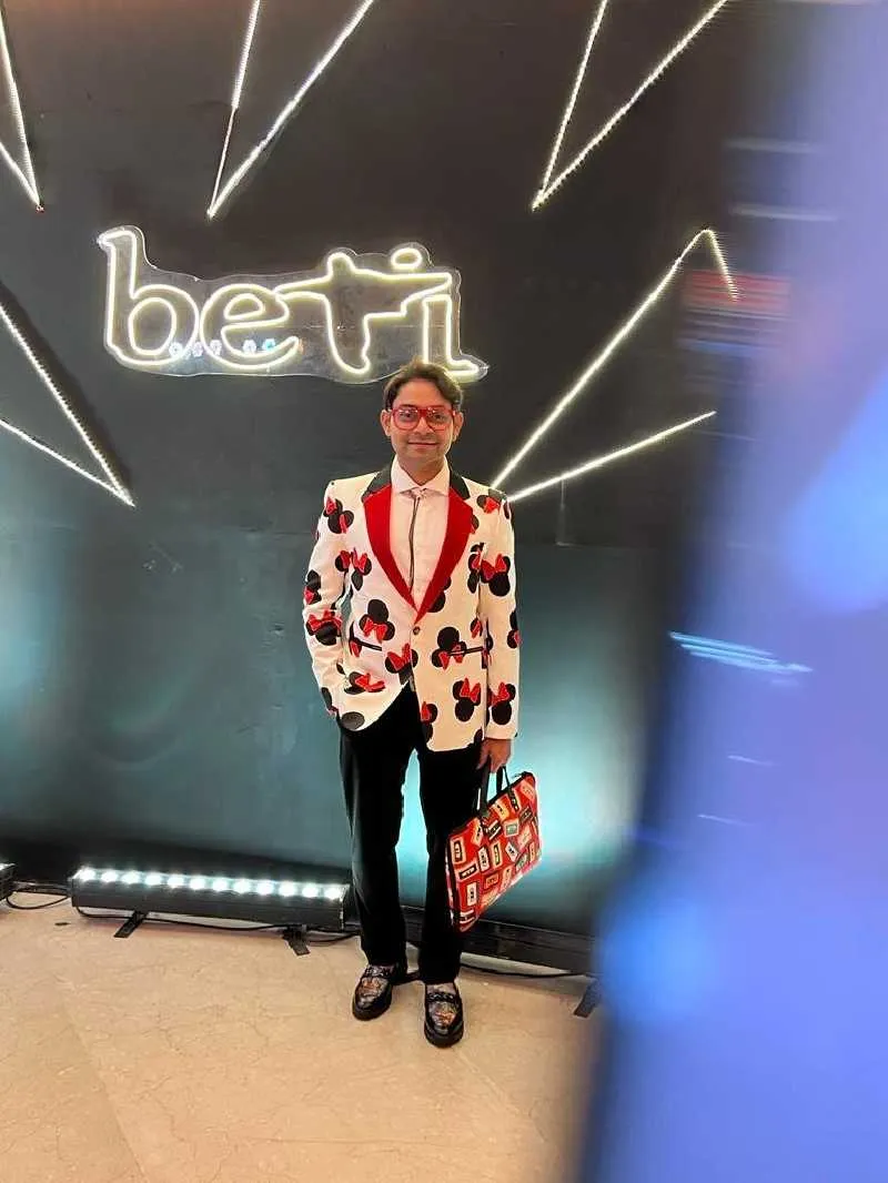 Palash Dutta during 17th Edition of _BETI_ A Fashion Fundraiser Show