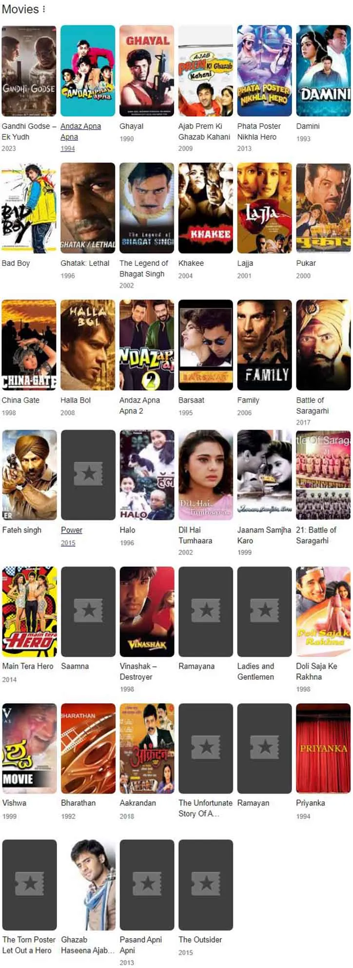 Rajkumar Santoshi movies