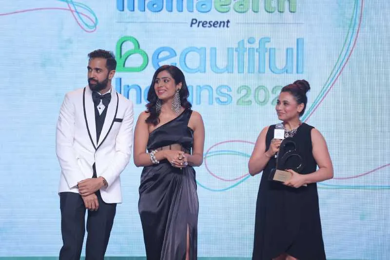 Rani Mukherjee took home the Trailblazer of the Year Award at 'Femina & Mamaearth present Beautiful Indians 2023' event in Mumbai
