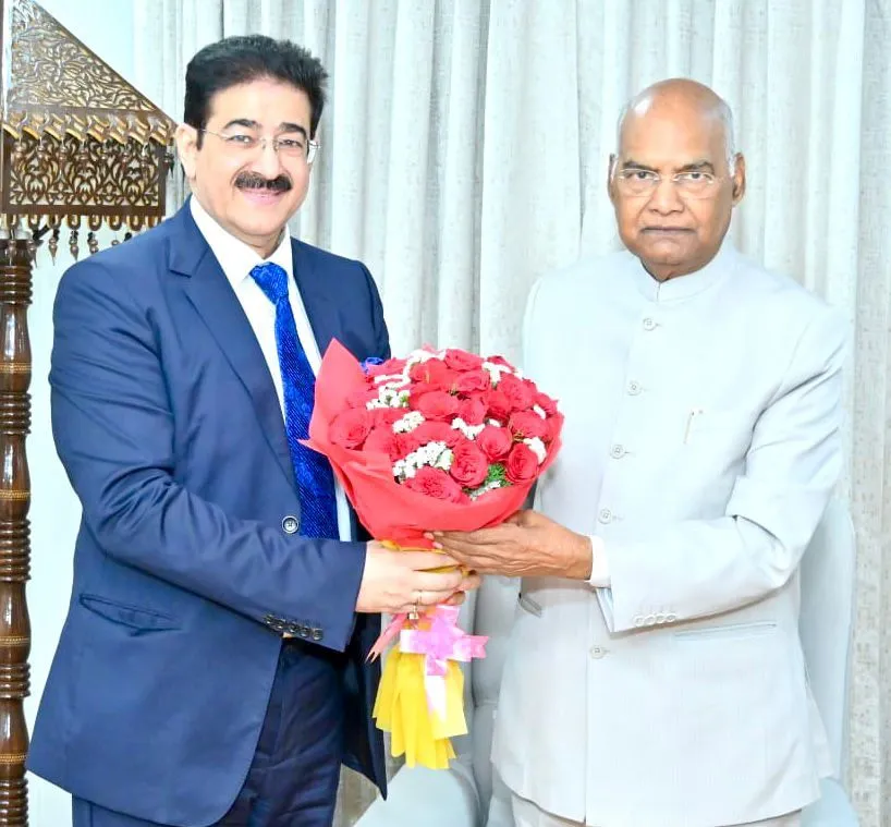 SANDEEP MARWAH & PRESIDENT (1)