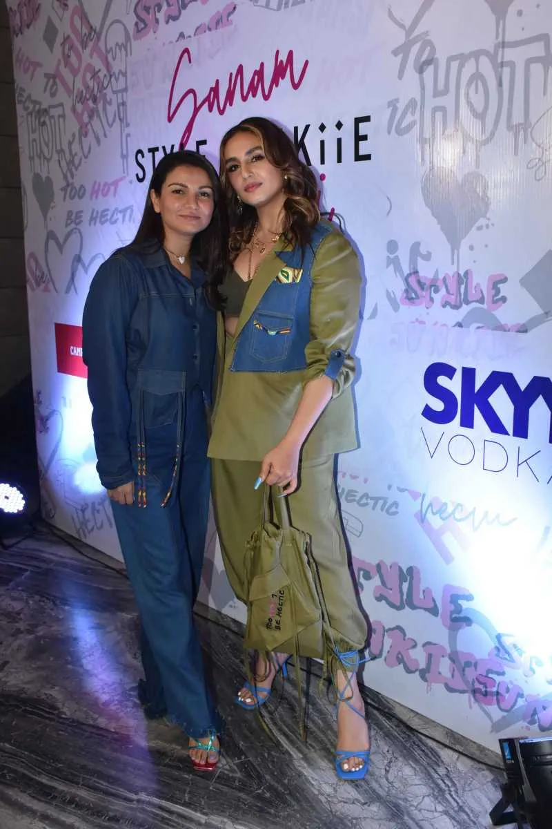 Sanam Ratansi with Huma Qureshi