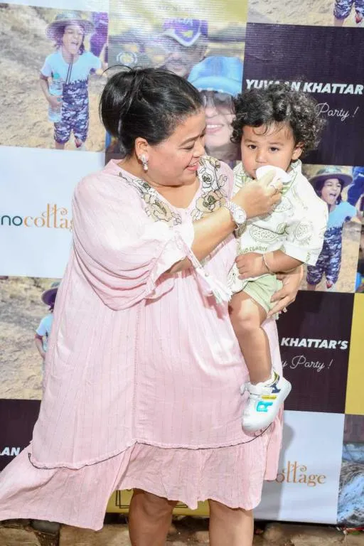Bharti Singh with her son