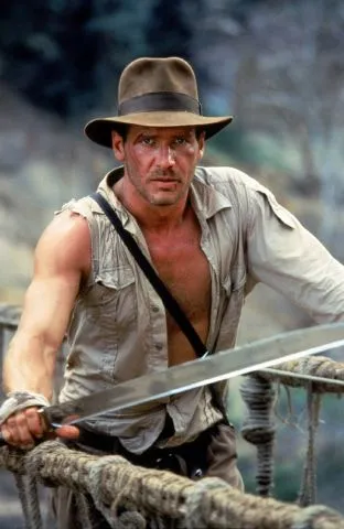 Harrison Ford as Indiana Jone 1
