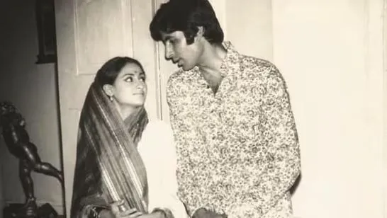 Jaya Bachchan and Amitabh Bachchan