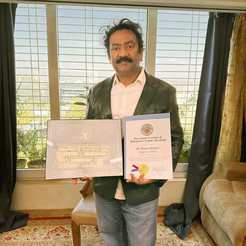Naveen Kumar awarded