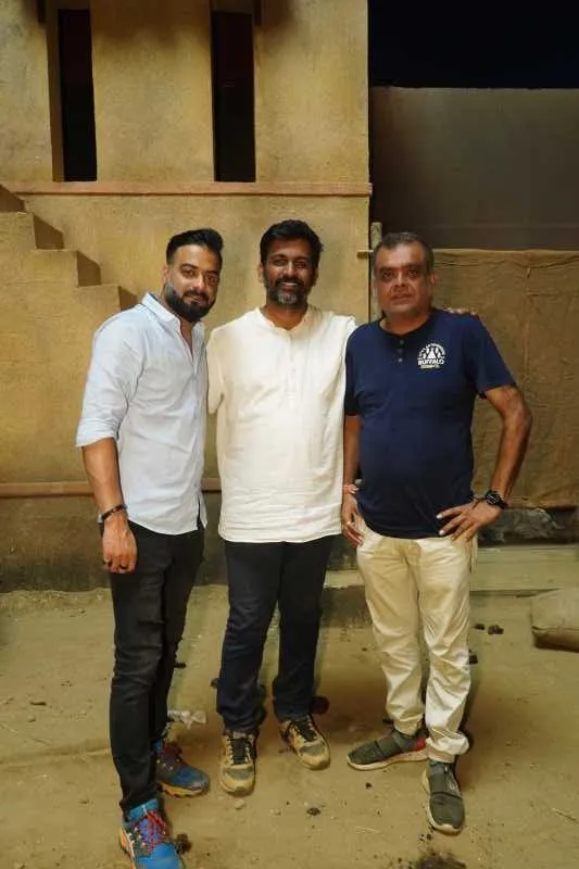 Producer Sunny Rajani_Writer Director Digpal Lanjekar_Associate Producer Bhavesh Rajnikant Panchmatia