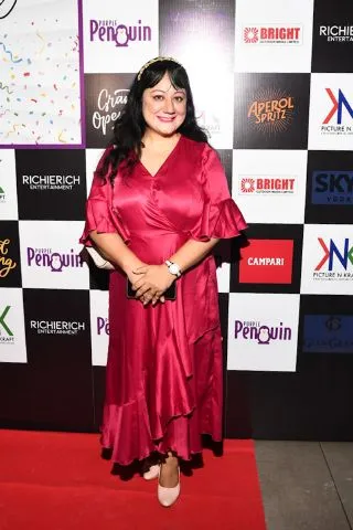 Madhuri Pandey during the launch of PURPLE PENGUIN