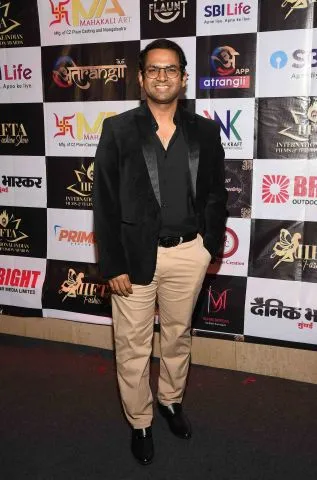 Sharib Hashmi during 2nd edition of IIFTA AWARDS 2023 spearheaded by Bheru Jain and Nidhi Samajpati