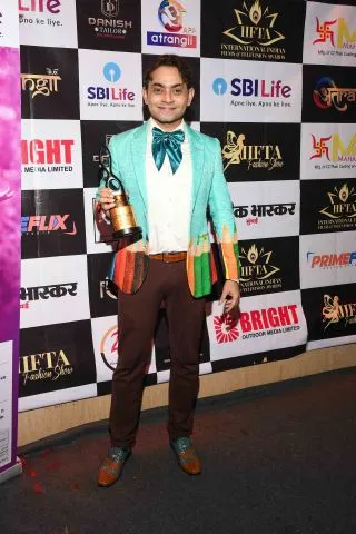 Palash Dutta during 2nd edition of IIFTA AWARDS 2023 spearheaded by Bheru Jain and Nidhi Samajpati