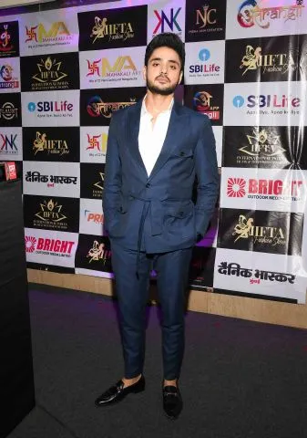 Adnan A khan during 2nd edition of IIFTA AWARDS 2023 spearheaded by Bheru Jain and Nidhi Samajpati