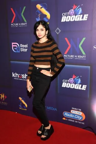 Ada Malik during BOOGLE BOLLYWOOD BALLISTIC AWARDS 2023