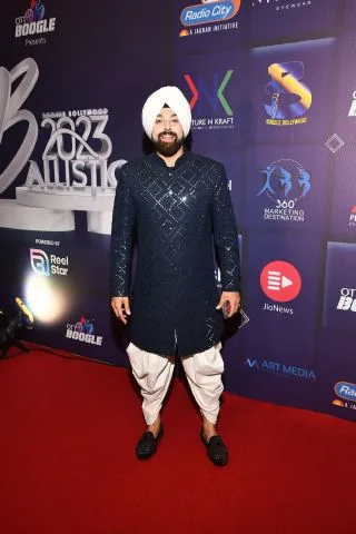 Kanwalpreet during BOOGLE BOLLYWOOD BALLISTIC AWARDS 2023