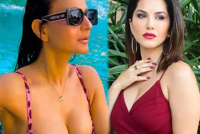 MS. AMEESHA PATEL AND MS. SUNNY LEONE (2)