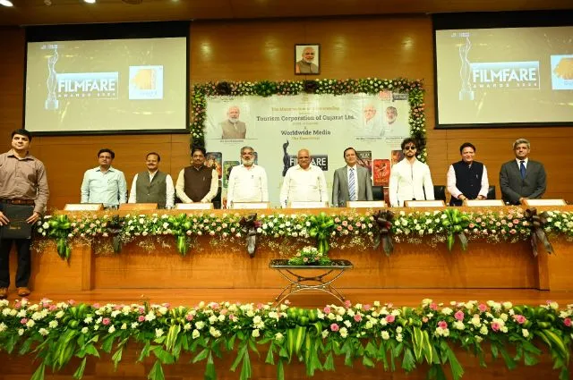 MoU signed between Tourism Corporation of Gujarat Ltd. (TCGL) and Worldwide Media Pvt Ltd (A Times Group Company) for organizing the 69th Filmfare Awards 2024 in Gujarat!